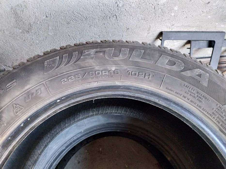 4 броя Гуми Fulda 225/60R16