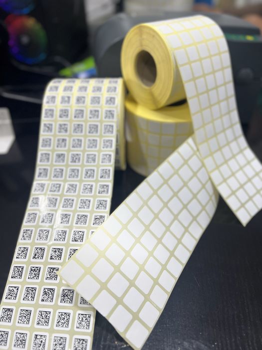 Термолента, этикетки для весов, маркировки, штрих код, честный знак