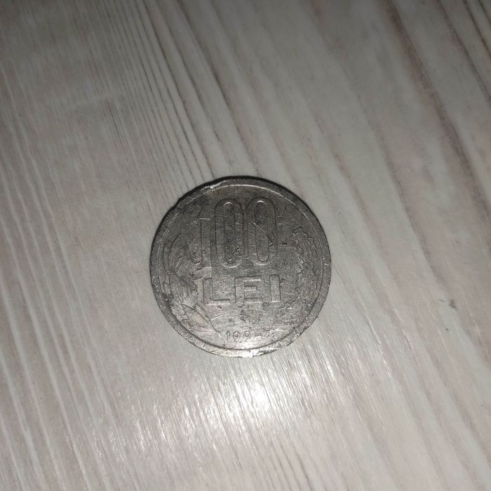 Monedă antică 100Lei anul 1994