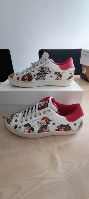 MOA MASTER OF ARTS луксозни кожени кецове, чисто нови с кутия