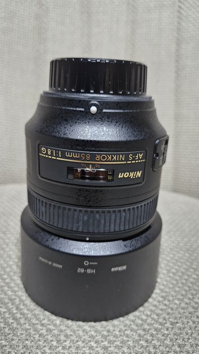 Обектив Nikkor 85 f 1.8G