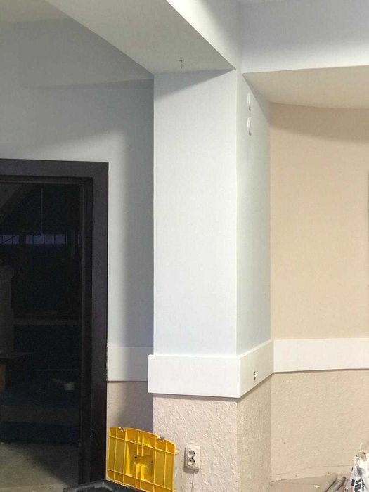 Левкас ГКЛ шпаклёвка стен