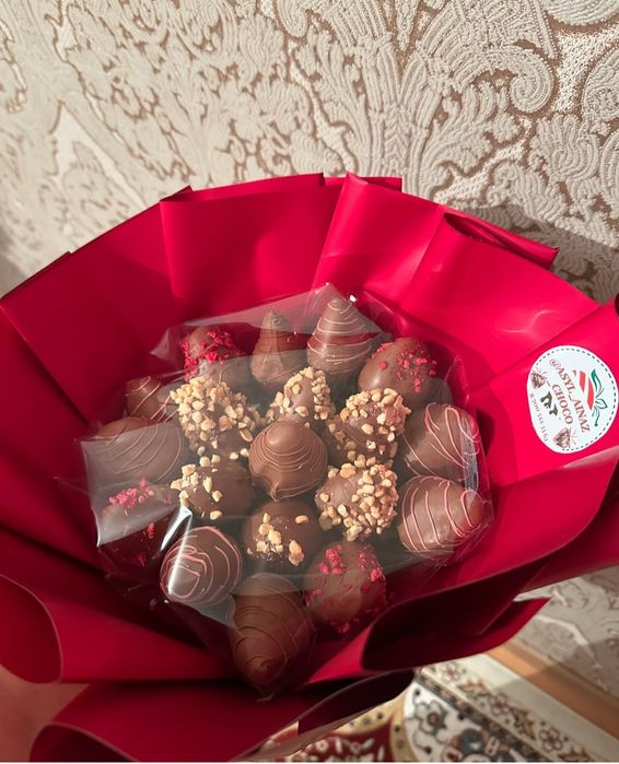 Ең арзан бағада дәмді Клубника в шоколаде