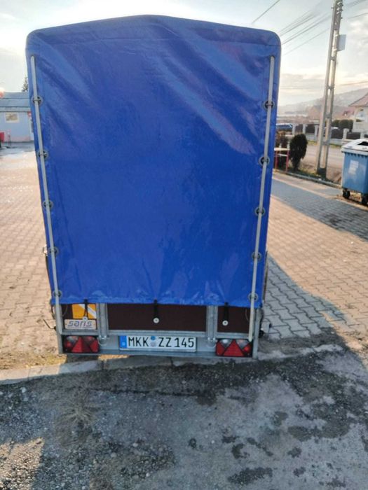 Remorcă 750kg adusa pe roti