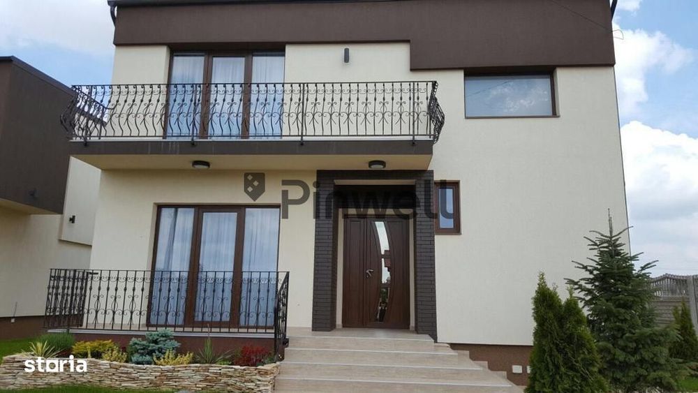 Vilă de lux de închiriat în Bragadiru cu 800 mp teren