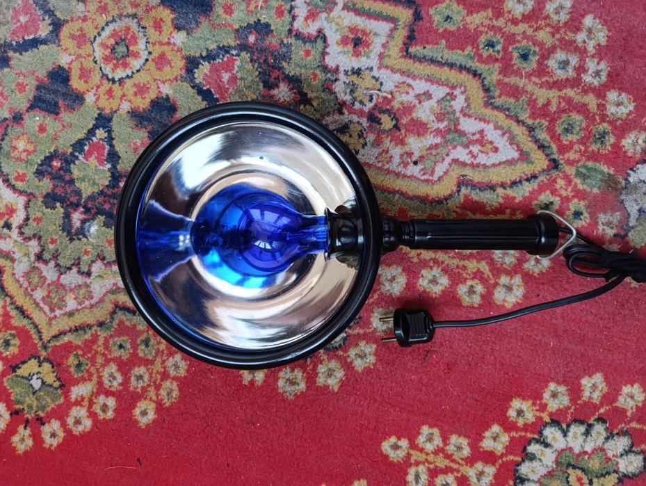 Синяя лампа кук рефлектор Минина ультразвуковая лампа Россия СССР