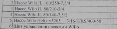 Продам насосы Wilo