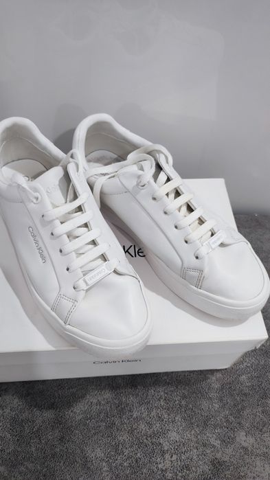 Кожени кецове Calvin Klein 37 номер и Fila 37 номер