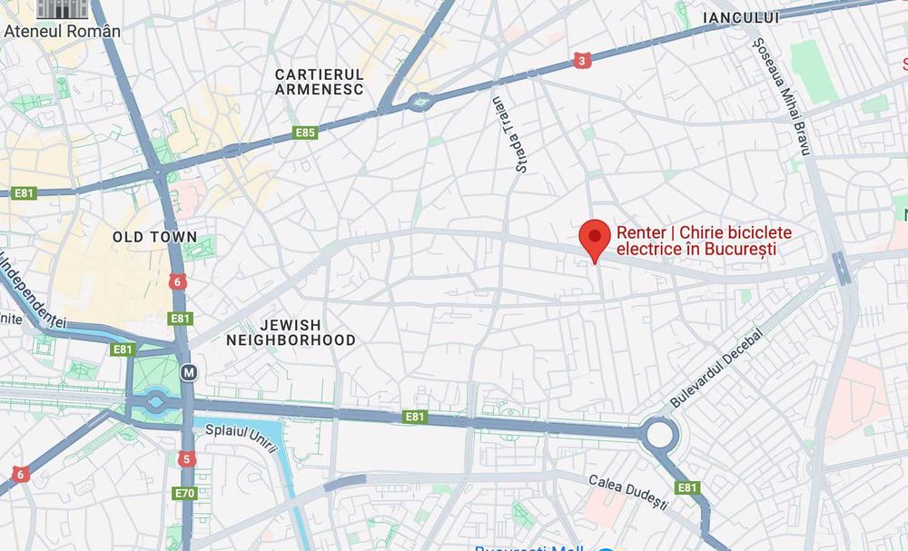 Renter | Închirieri biciclete electrice în București pentru flote