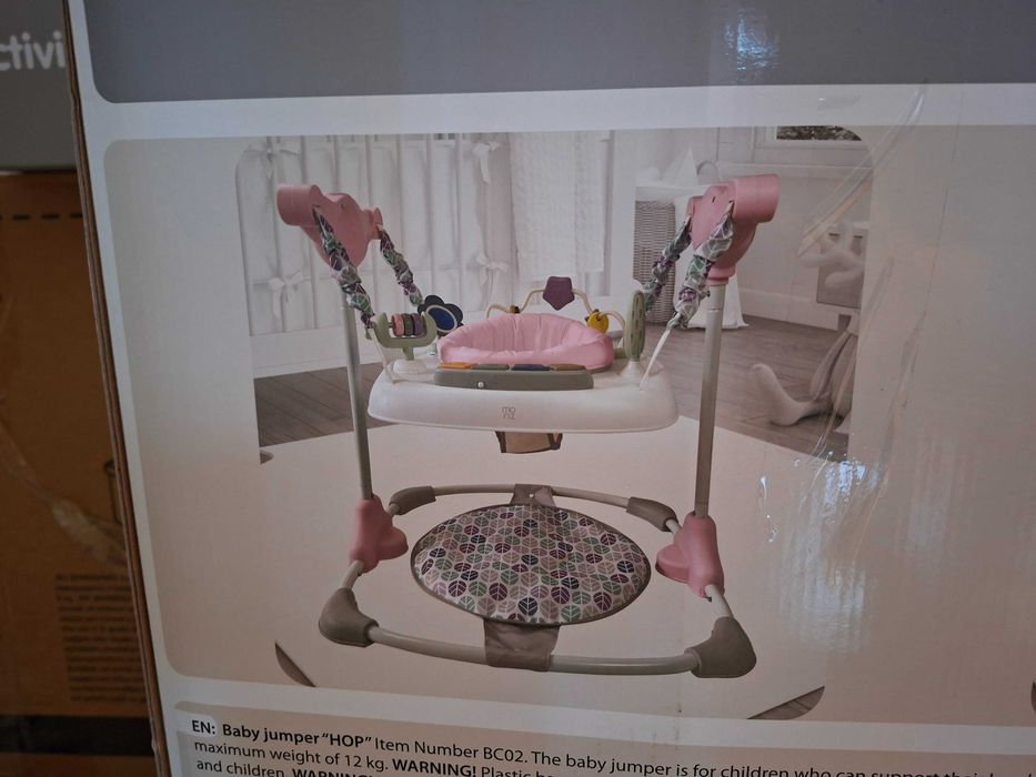 Бебешко бънджи (розово)