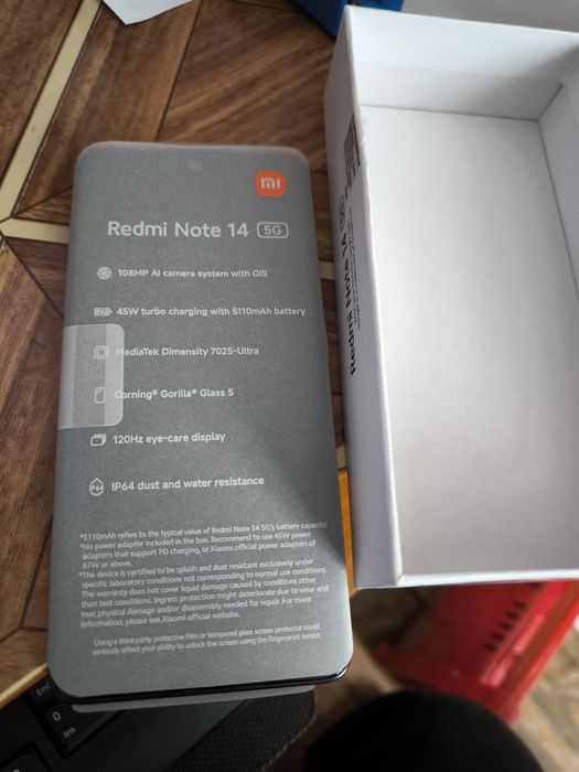 Телефон xiaomi redmi note 14