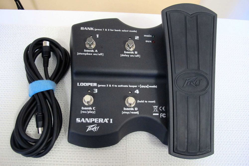 ПРОМО Peavey Sanpera I  - Volume/Wah/Looper/Pitch  expression  педал