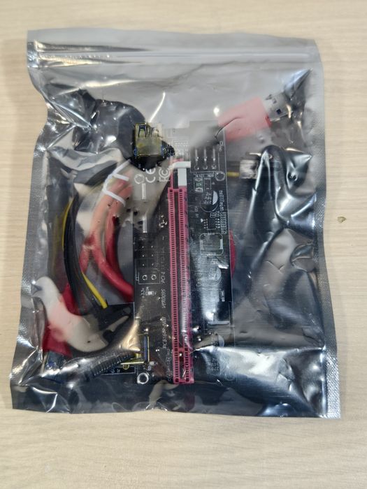 Riser PCI-E, Nou, nefolosit