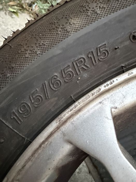 Джанти с гуми 5х112 15”