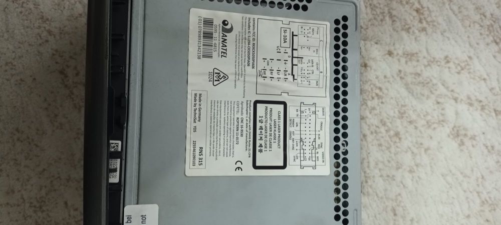 Navigație Volkswagen Passat B7 2014