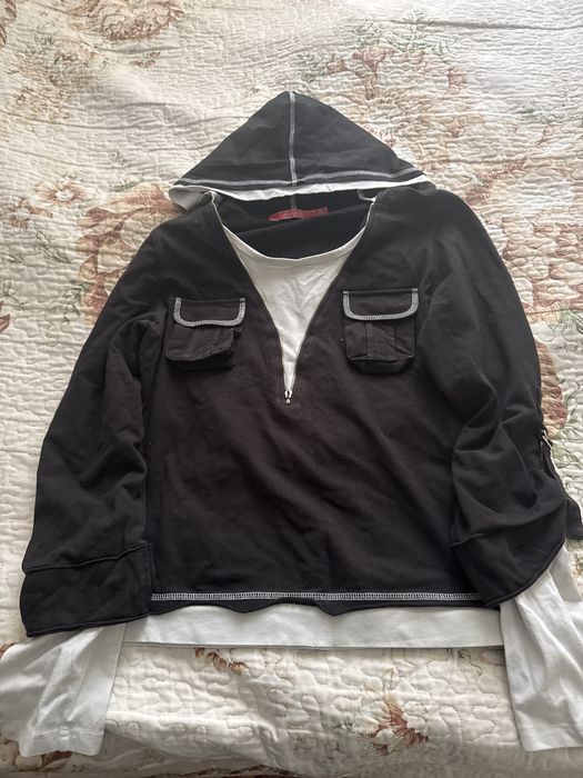 Джемпер с капюшоном