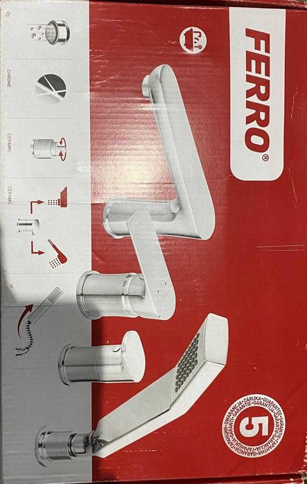 Baterie baie pentru cada / dus, Ferro Platto BPL11A, montaj stativ