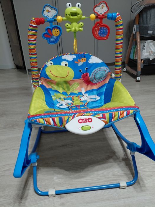 Шезлонг для детей iBaby iBaby синий