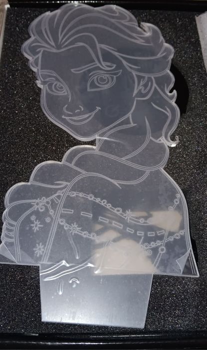 3D LED лампа Елза