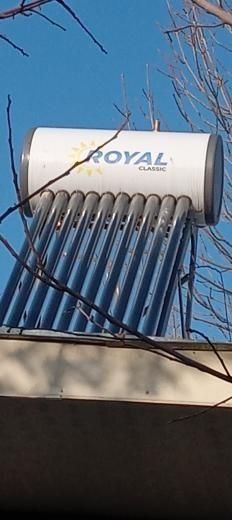 Қуёш сув иситиш мосламаси.