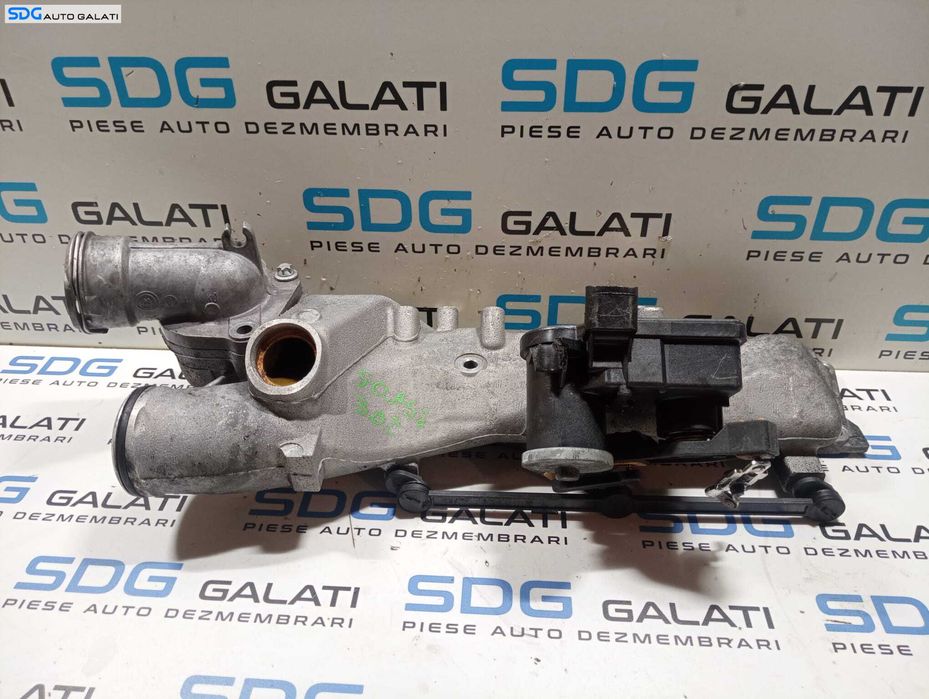Galerie Admisie cu Termostat si Motoras Mercedes Clasa C Class W204 3.0 CDI 2007 - 2014 Cod A6421500594 A6422000215 [M4691]
