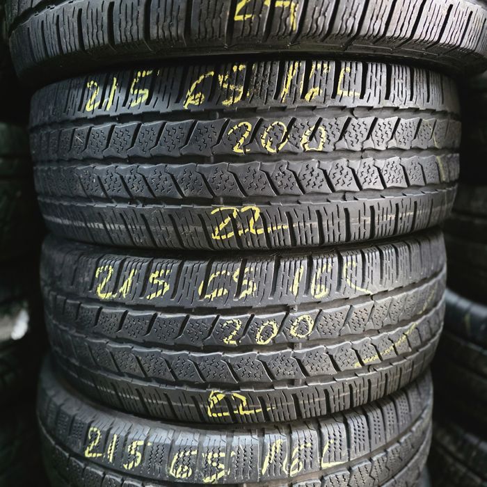 2x 215/65/16C M+S CONTINENTAL 2022 Stare excelenta