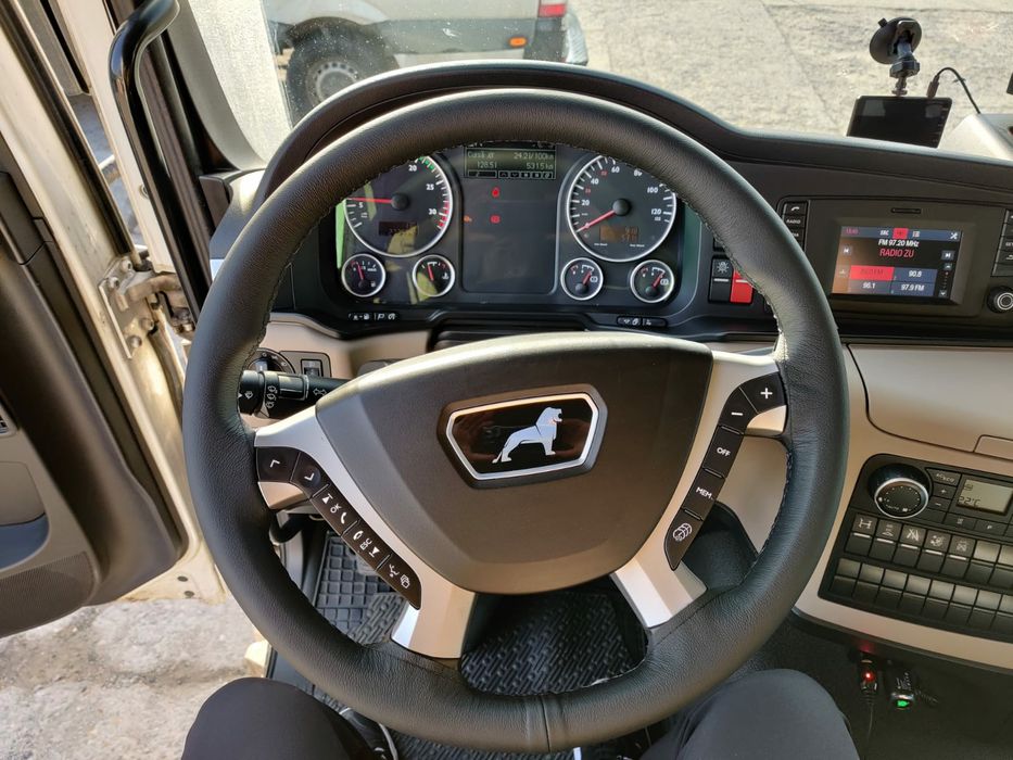 Husa volan piele naturala pentru Camion