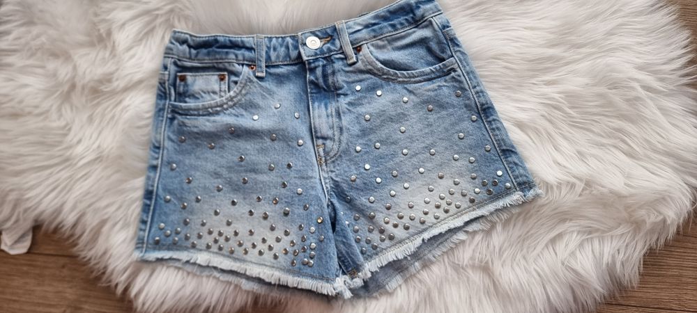 Pantaloni scurti de blugi Zara fete