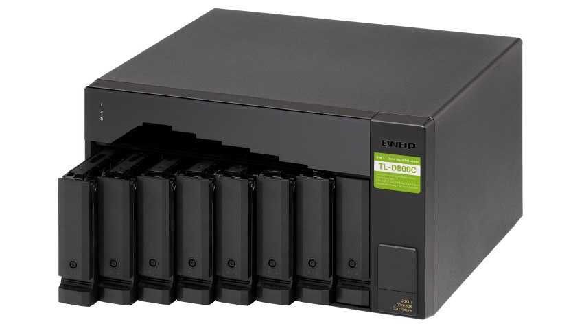 Cетевого хранилища QNAP TL-D800C