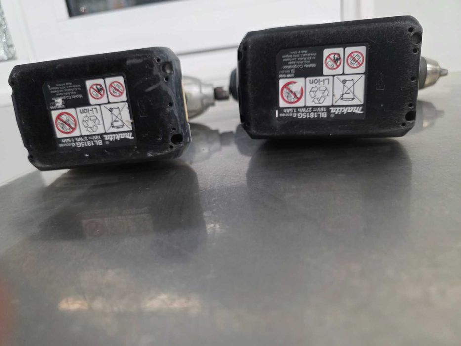 Makita TD127D и HP457D  НЕИЗПОЛЗВАНИ много време  и ЗАРЯДНО КОМПЛЕКТ