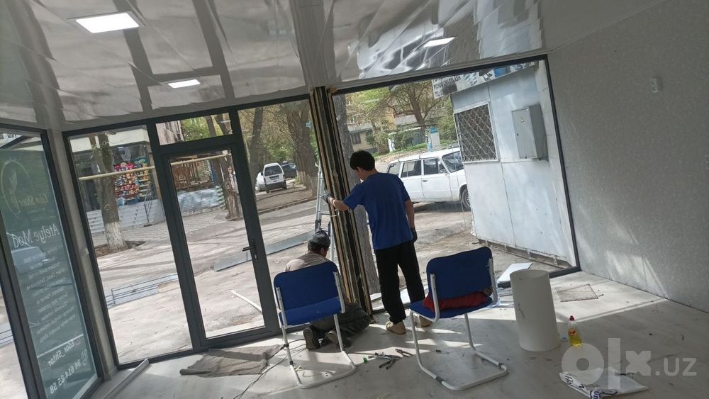 Магазин дом из контейнера