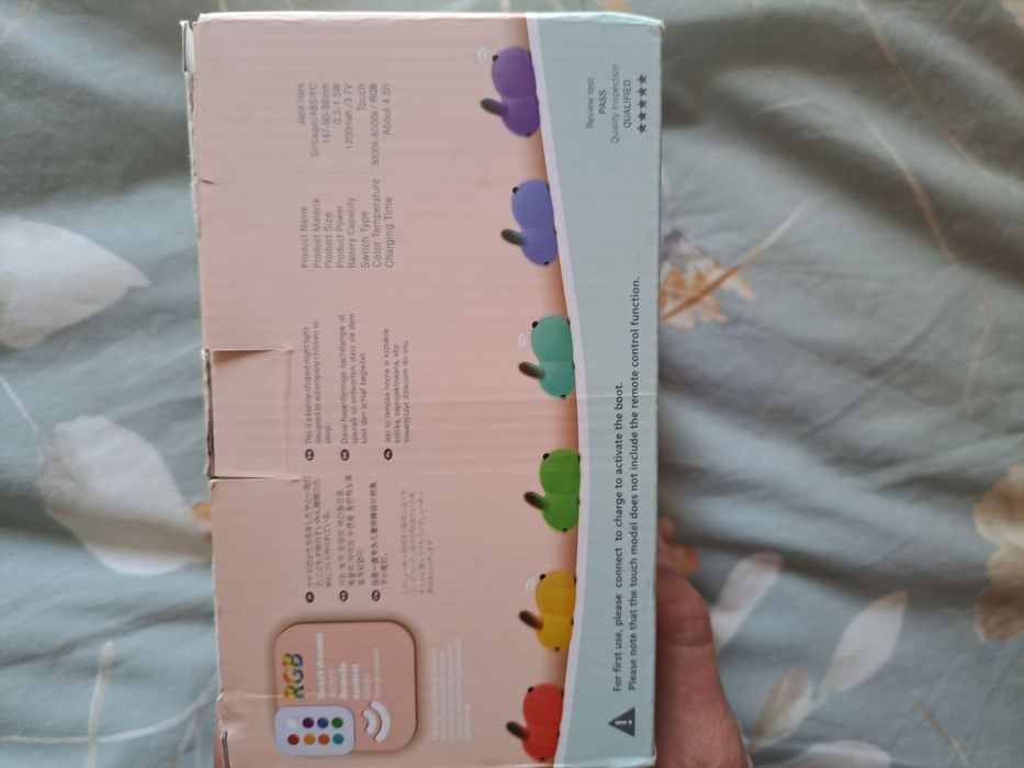 Лампа зайче usb зареждане