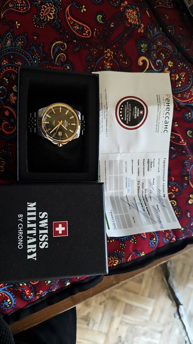 Часы swiss military original швейцарские