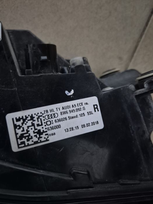Lampa dreapta spate Led  Audi A5 2018>