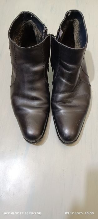 Зимние полусапожки