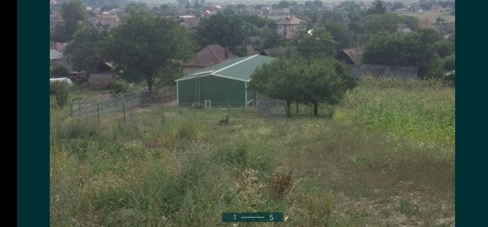 Vand hala 210 mp si teren 4100 mp la 30km de Cluj