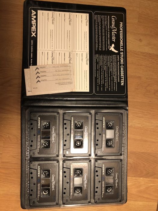 Ampex Grand Master album casete audio