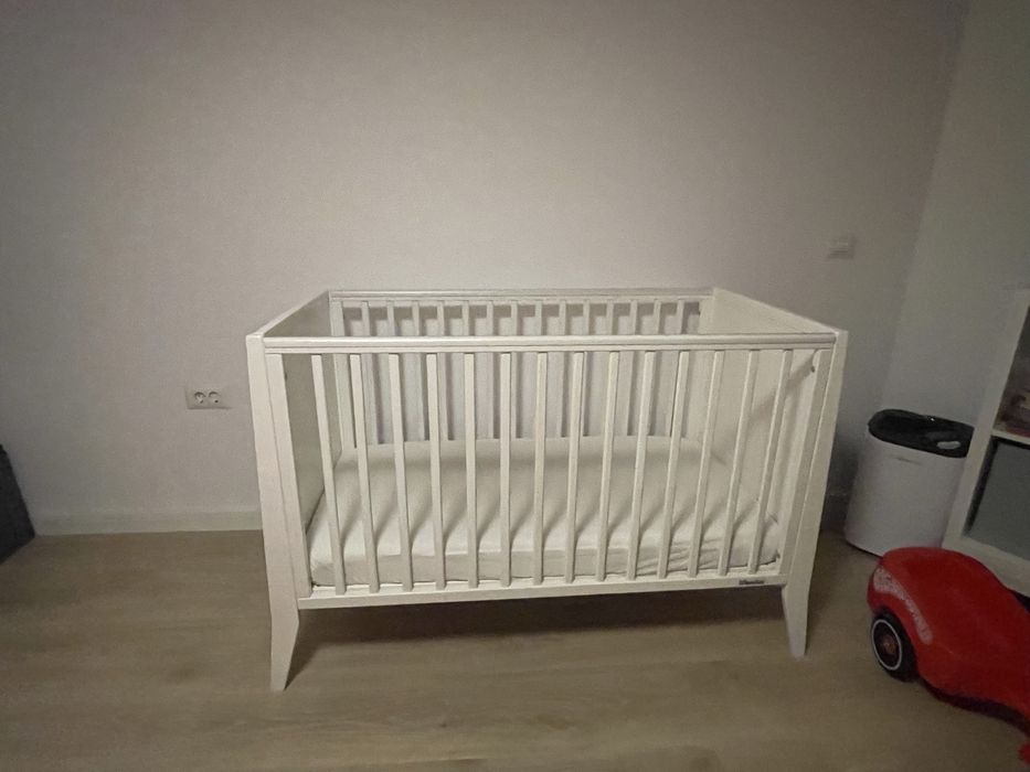 Patut lemn masiv copii 120x