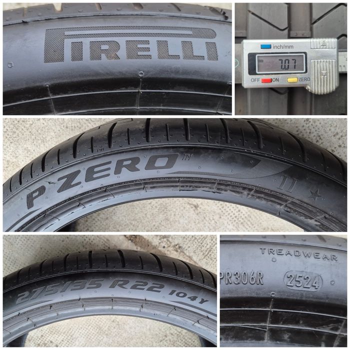 O bucată 275/35 R22 vară - una Pirelli