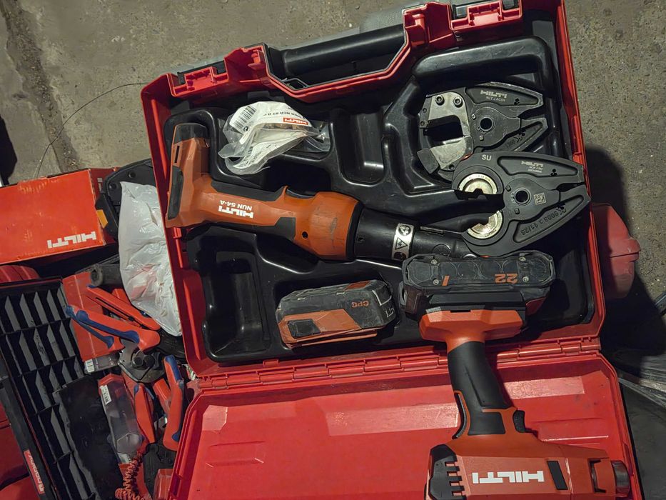 Hilti обжимник и резак