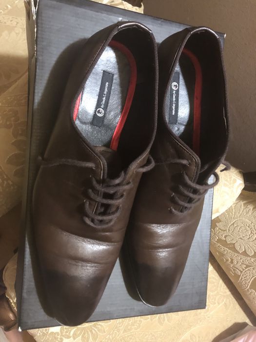 Pantofi piele maro mr 41 Claudiu Ungureanul