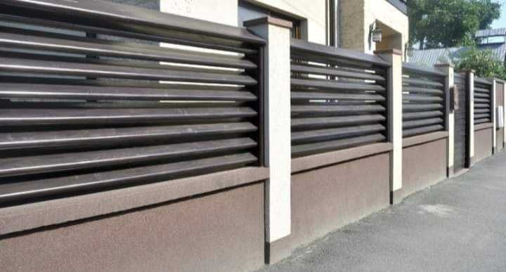 Garduri din panou stil jaluzele de diferite modele si dimensiuni