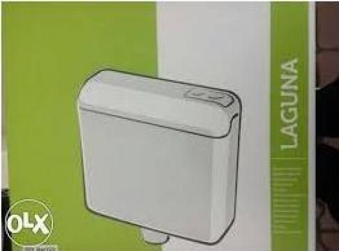 Rezervor WC Laguna, montaj la semi-inaltime, actionare start-stop, ali