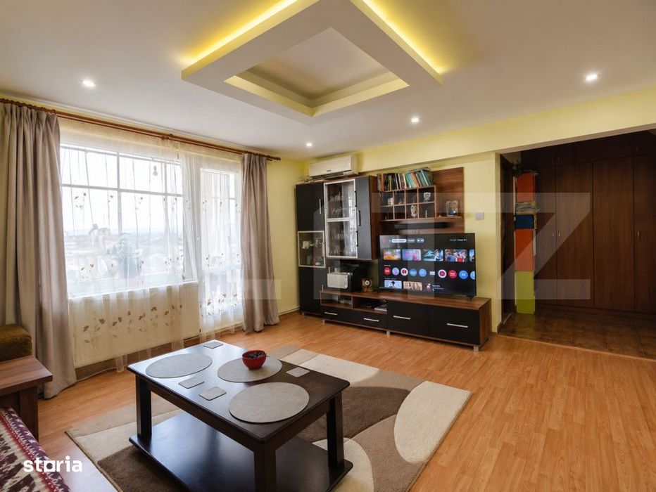 Apartament cu 3 camere, 78 mp, mobilat, zona Unirii