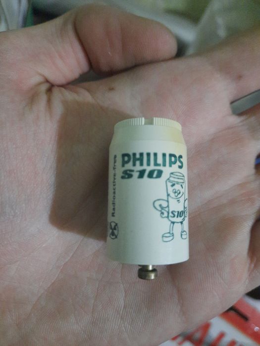 Дросселя и стартер для люминисцентных ламп