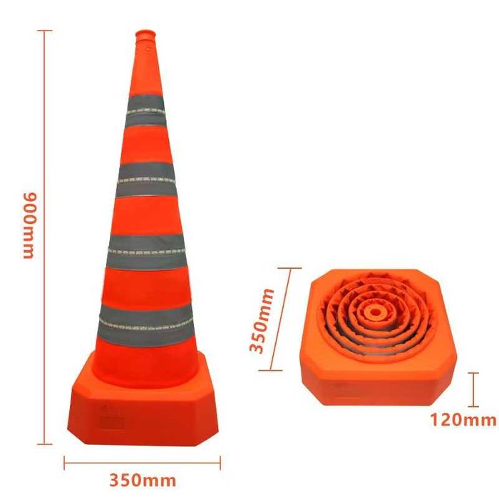 Конус складной 700мм