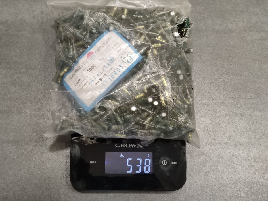 Кондензатори / Електроника / CBB22 - 145J 400V / KHC 47mf 50V