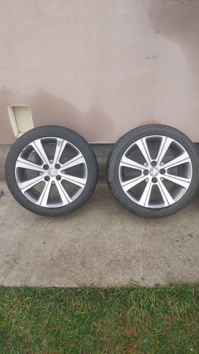 JANTE 4 X 108 R17 Peugeot 3008 , 308 , etc + Cauciucuri Vară 225 45 17