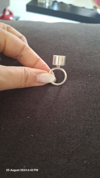 Inel argint designer