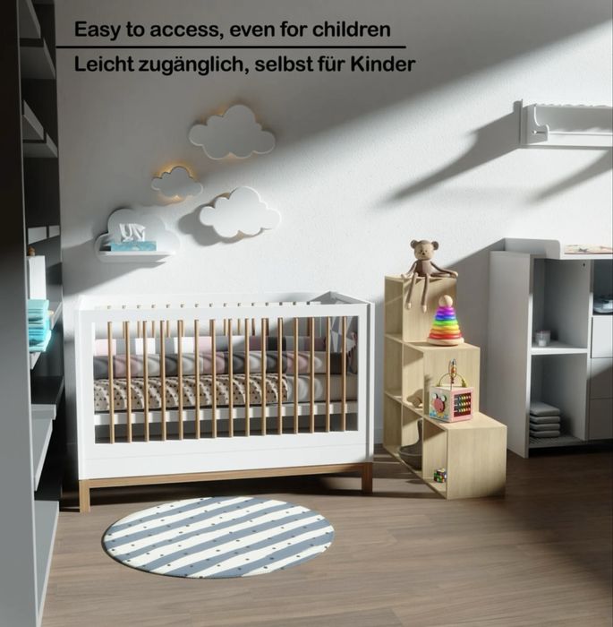 MIADOMODO® Стълбищен рафт